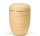 Stahlurne , Steinmehl-Carmat beschichtet, - Beige, Ma&szlig;e: &Oslash; 18 x H 28 cm
