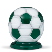 Stahlurne, "Fussball" Airbrush