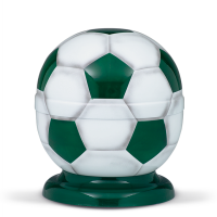Stahlurne, "Fussball" Airbrush