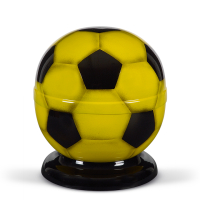 Stahlurne, "Fussball" Airbrush