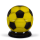 Stahl-Fussball-Urne, Schwarz-Gelb