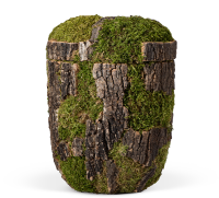 Naturstoffurne Korkeiche "Baum Optik" Rinde in...