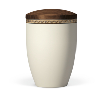 Naturstoffurne, Beige-Velours
