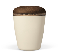 Naturstoffurne, Beige-Velours