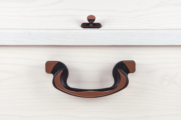 Polymetallbeschlag 110 bronziert (BA 230mm)