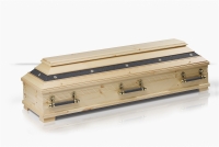 stilvolle Zirbenkiefertruhe 213 mit Lodenband und...