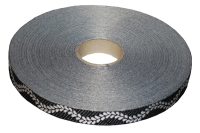 Lotband schwarz Ranke weiss