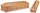LEBENSWEG KIESEL, Esche massiv mit Kiesel-Dekoration, natur