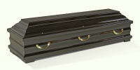 klassische Lindentruhe 320 "Milano", schwarz...