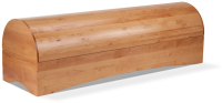Serenade 805 - Erlen-Designsarg "Schatulle", natur