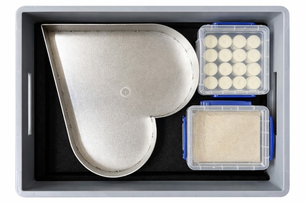 Transportbox f&uuml;r Edelstahl-Zubeh&ouml;r/DekoS&auml;ulen