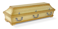 smarte Kieferntruhe 660, natur patiniert, 185cm