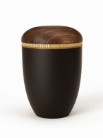 Holz-Naturstoffurne &bdquo;Intarsie 2&ldquo;