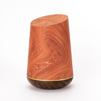 Marmor&eacute;-Holzurne 9 &bdquo;Terrakotta-Gold&ldquo;