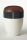 Holz-Lederurne &bdquo;Graphit&ldquo;