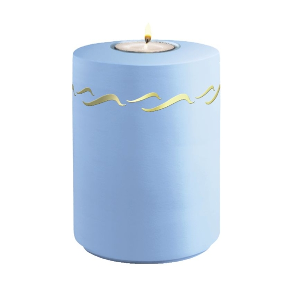 AQUA BRISE BIO-LEHM Memory atlantikblau gold