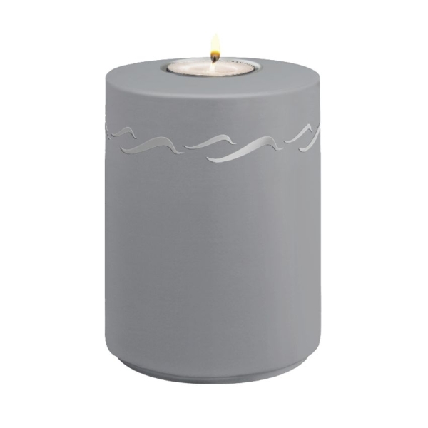 AQUA BRISE BIO-LEHM Memory flanell silber