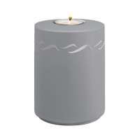 AQUA BRISE BIO-LEHM Memory flanell silber