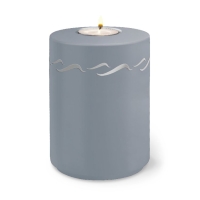 AQUA BRISE BIO-LEHM Memory taubenblau silber