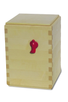 Ahornholzurne mit Engel