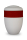 Urnendeckel mit Wollfilzring rot