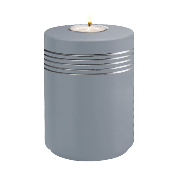 AQUA NOVA BIO-LEHM Memory taubenblau silber