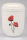 Biourne Cremeweiss, Airbrush Motiv: Mohnblume