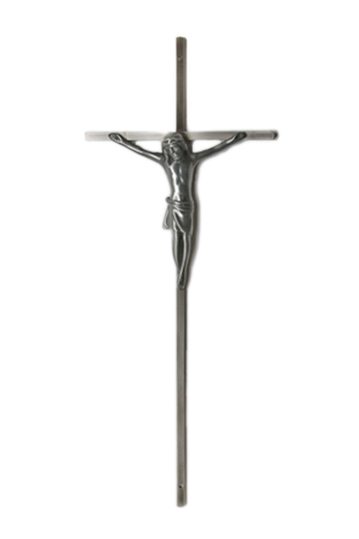Metall-Deckelkreuz mit Korpus