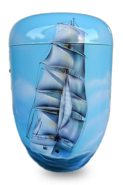 Stahlurne +  Airbrush Gorch FOCK