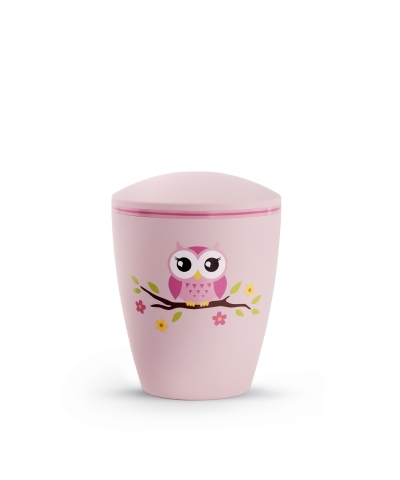 Kinder-Naturstoffurne rosa