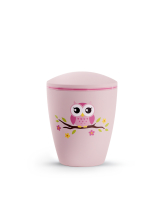 Kinder-Naturstoffurne rosa
