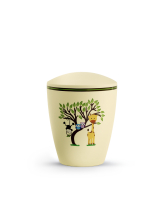 Kinder-Naturstoffurne gelb