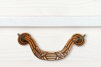 Kunststoffbeschlag 424 (BA 230mm) bronziert