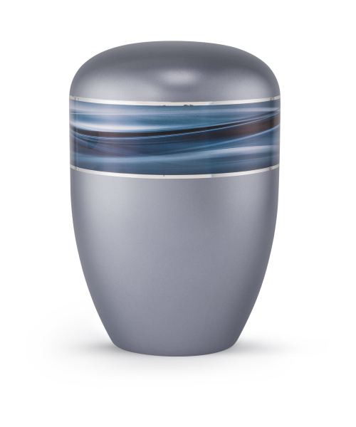 Naturstoffurne Edition Wave perlmutt