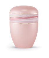 Naturstoffurne Edition Wave perlmutt rose,