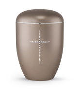 Naturstoffurne Edition Crystal  Kreuzmotiv
