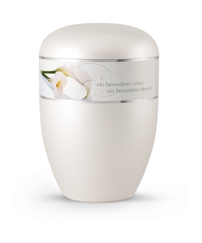 Naturstoffurne Poesie - BOK Motiv "Calla" -