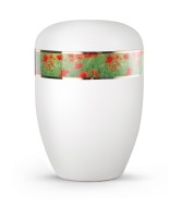 Naturstoffurne "Fall in Leaves", Fleur Blance