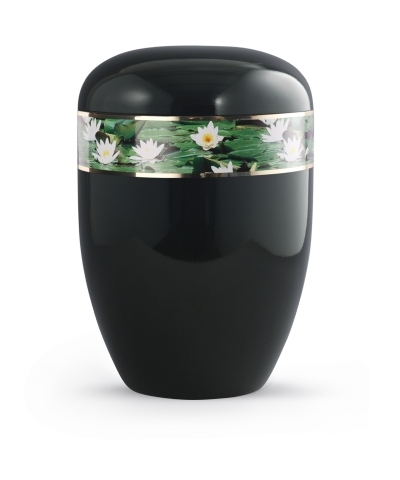 Naturstoffurne "Fall in Leaves", Fleur Noire