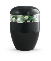 Naturstoffurne "Fall in Leaves", Fleur Noire