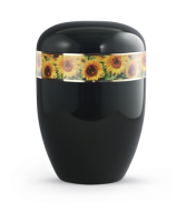 Naturstoffurne "Fall in Leaves", Fleur Noire