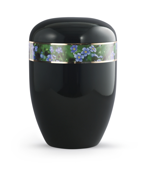 Naturstoffurne "Fall in Leaves", Fleur Noire