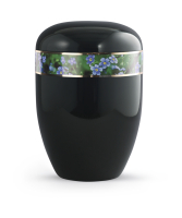 Naturstoffurne "Fall in Leaves", Fleur Noire