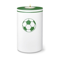 FUSSBALL RONDO BIO-LEHM Memory gr&uuml;n-wei&szlig;