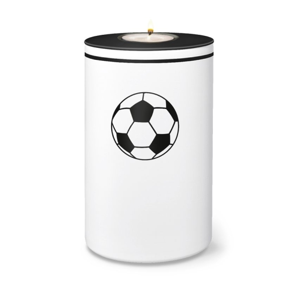 FUSSBALL RONDO BIO-LEHM Memory schwarz-wei&szlig;