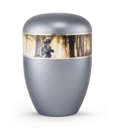 Naturstoffurne Edition  360&deg; perlmutt