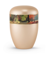 Naturstoffurne Edition  360&deg; perlmutt