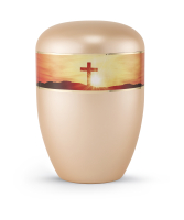 Naturstoffurne Edition  360&deg; perlmutt