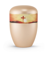 Naturstoffurne Edition  360&deg; perlmutt