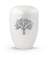 Naturstoffurne Karat, Perlmutt, Baum Graphite